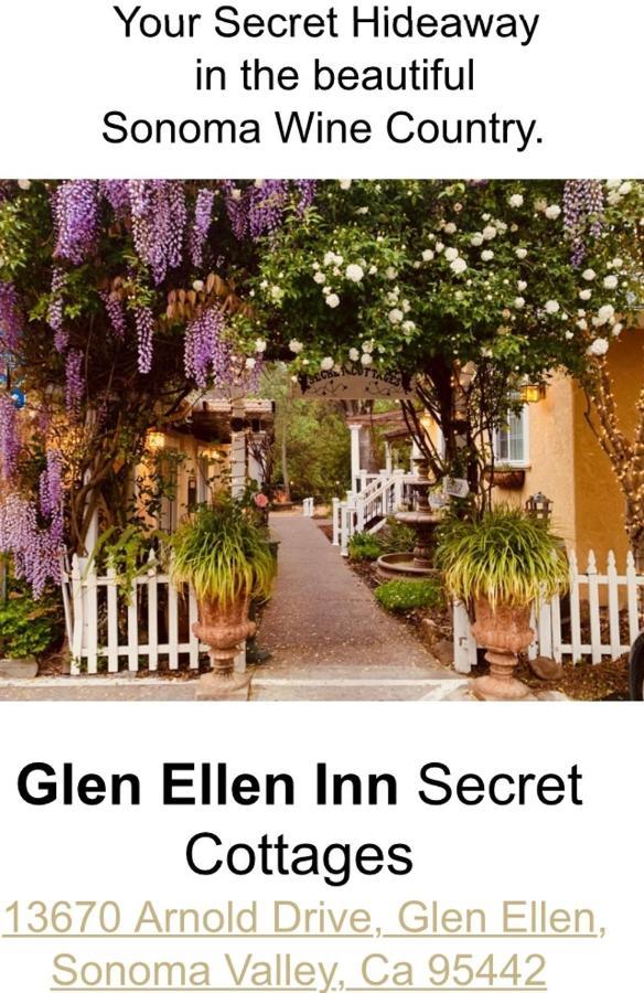 Glen Ellen Inn Secret Cottages ภายนอก รูปภาพ